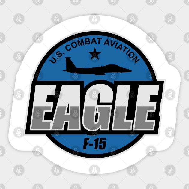 F-15 Eagle Sticker by TCP